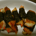 feuilles's cooksnap of when they made 山芋と人参の海苔揚げ。.