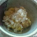 まだまだ見習い's cooksnap of when they made 秋の味♪ほっ栗ごはん～栗の皮剥き方付～.
