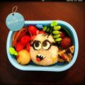 suzukey's cooksnap of when they made 怪盗グルー ミニオンのキャラ弁.
