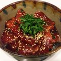 陸にぃ's cooksnap of when they made 本格的なのに簡単なまぐろの漬け丼.