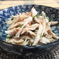 reinbo's cooksnap of when they made 鶏の～♪梅しそ和え.