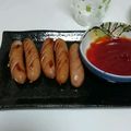 ちぃ₍ᐢ‥ᐢ₎'s cooksnap of when they made ピリ辛ソーセージ炒め.
