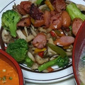 ピアユキ's cooksnap of when they made ウインナーと小松菜としめじの中華炒め.