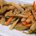 なないく's cooksnap of when they made ごぼうの味噌バタきんぴら.