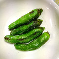 べるにこ's cooksnap of when they made ししとうの素焼き.