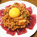 YUKIKI☆'s cooksnap of when they made ♥簡単おつまみ♪マグロのキムチ納豆がけ.