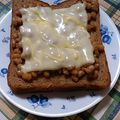 よちりん's cooksnap of when they made 簡単納豆トースト.