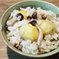 mufuron's cooksnap of when they made 栗ごはん.