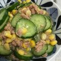 サボイ's cooksnap of when they made らっきょう酢でツナと胡瓜の酢の物・サラダ.