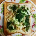 メタルマリオ's cooksnap of when they made 簡単朝ごはん！ちくわピザトースト.
