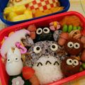 miffy_baby's cooksnap of when they made トトロ キャラ弁.