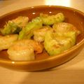 くるみモンブラン's cooksnap of when they made 簡単！エビとアボガドのガーリックソテー.