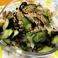 ゆきまるぞう's cooksnap of when they made 水なすキュウリみょうがのたて塩.