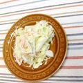 uzu1118's cooksnap of when they made 梨とキャベツ、カニカマのサラダ.