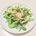 しっぽkitten's cooksnap of when they made ✿エビと水菜と卵の❀春雨サラダ✿.