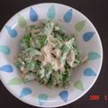 りえﾓﾝ's cooksnap of when they made スナップえんどうの ♪シーチキマヨ♪和え.