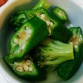 ぽあい's cooksnap of when they made オクラかつお.