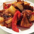 まぁのばんごはん's cooksnap of when they made 鶏胸肉＆厚揚げでヘルシー酢豚風.