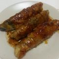 ミリカンカン's cooksnap of when they made なすの豚バラ肉巻き.