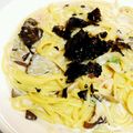 かしし。's cooksnap of when they made 牛乳で簡単♪明太きのこクリームパスタ.