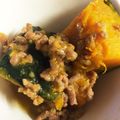 クックドロシー☆'s cooksnap of when they made 簡単☆かぼちゃの煮物を挽肉で美味しく！.