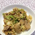 ちぇんばあ's cooksnap of when they made キャベツと豚肉、卵の味噌炒め.