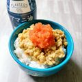 のんべぇヒロ's cooksnap of when they made 簡単！ご飯がすすむ♥明太子納豆♥.