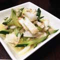 kinaT's cooksnap of when they made 千切り長いもとキュウリとツナのナムル.
