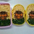 sanama0826's cooksnap of when they made お弁当にも☆うちの三色丼♪.