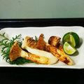 ー柊ー's cooksnap of when they made 【焼くだけ簡単】焼松茸とすだちのコンビ！.