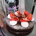 こじあゆ's cooksnap of when they made 濃厚しっとり♪♪ガトーショコラ.