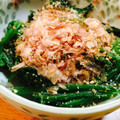 エビカニ食べたい's cooksnap of when they made ほうれん草のおひたし.