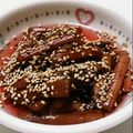 生まれは蜂蜜's cooksnap of when they made ずいきの酢の物.