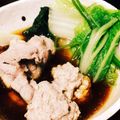 クック234EBJ☆'s cooksnap of when they made 我が家の肉だんご☆（鍋の具）.