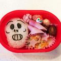 ぱーれ's cooksnap of when they made ♬キャラ弁♬ホラーマン♬.