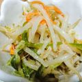 ゆぼ☆'s cooksnap of when they made レンジで★３色野菜のナムル.