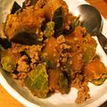 komugiko4's cooksnap of when they made 鶏ひき肉入りnoかぼちゃ煮.