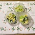 yesmama's cooksnap of when they made キャベツと油揚げの酢の物.