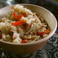 haruku221's cooksnap of when they made アジの炊き込みご飯.