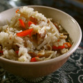 haruku221's cooksnap of when they made アジの炊き込みご飯.