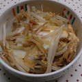とさか31's cooksnap of when they made めちゃ簡単♪もやしとなめ茸の卵とじ.