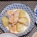 アルカママ's cooksnap of when they made 鮭とじゃが芋のみそミルク煮.