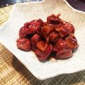 まなぶぅちゃん's cooksnap of when they made お酢de【砂肝のしぐれ煮】.