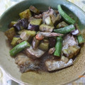 料理万華鏡人世色々や's cooksnap of when they made 太刀魚と野菜の煮つけ.