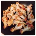 ayaly＊'s cooksnap of when they made フライパンでかんたん鶏手羽元煮焼き.