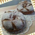 dreamiko's cooksnap of when they made クルミとチーズのカンパーニュ.