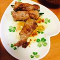 a0imama♡'s cooksnap of when they made ◎絶品オクラの肉まき◎.