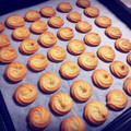 KK♡'s cooksnap of when they made ★☆簡単おいしい♪絞り出しクッキー☆★.