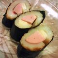 たもたん's cooksnap of when they made ☆ちくわ海苔巻♪.