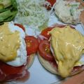 snowchild☆'s cooksnap of when they made ハワイの朝食！華やかエッグベネディクト♪.